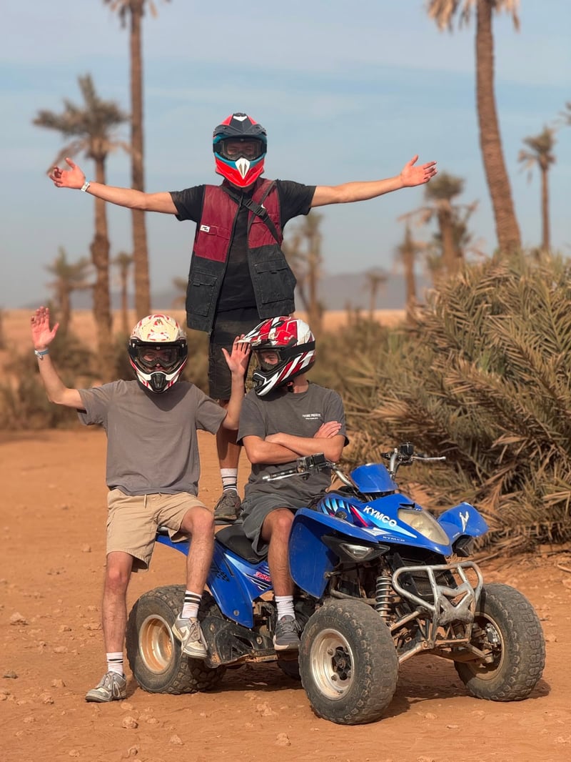Premium Marrakech Desert Morning: Hot Air Balloon Flight, Quad Adventure & Camel Trek, photo 4