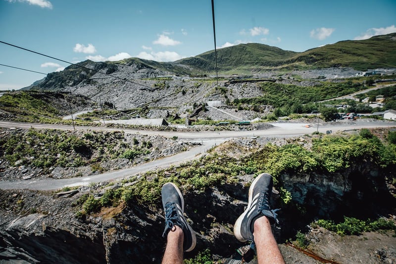 'Titan' Four Person Zip Line in Llechwedd, photo 2