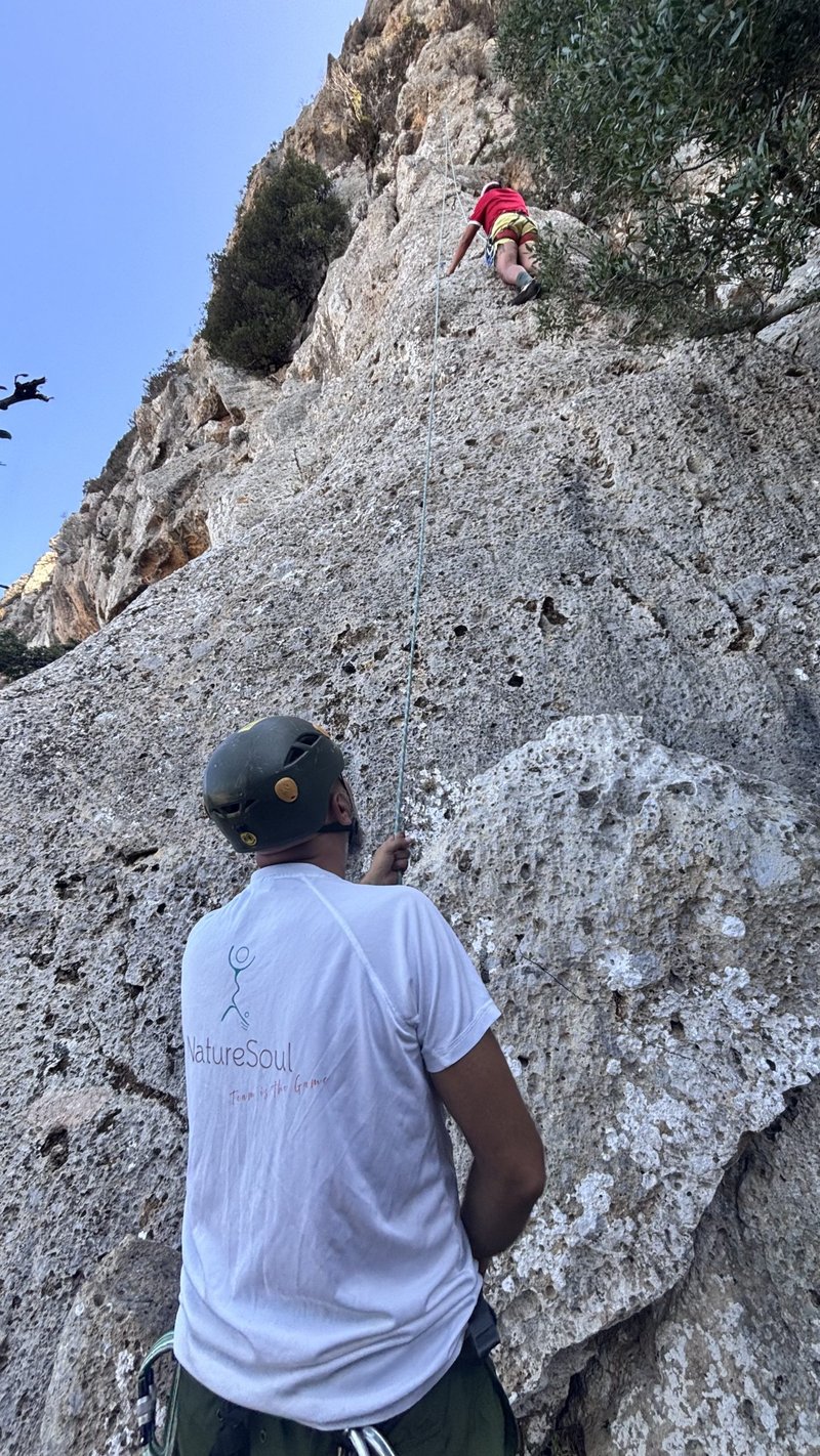 Lead Rock Climbing in Agios Nikolaos, photo 3