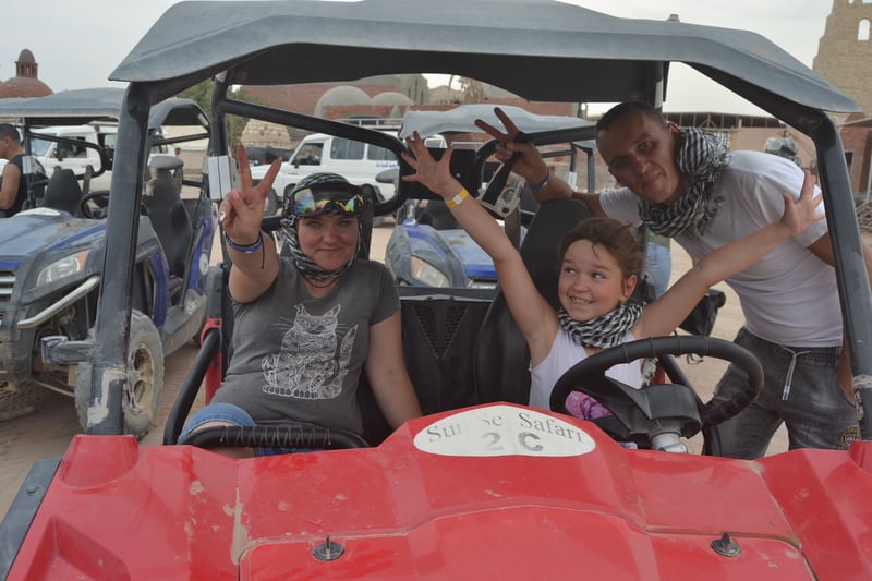 Desert Mega Safari with Quad Buggy and Camel in Hurghada, photo 2