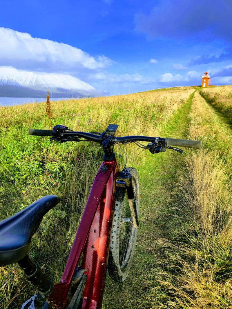 E-Mountain Biking on Hrisey Island, photo 5