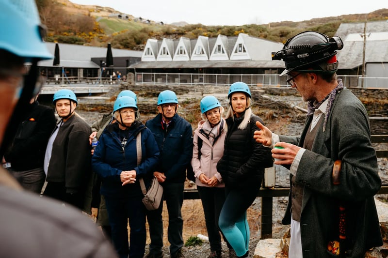 'Deep Mine Tour' Underground Slate Tour in Llechwedd, photo 3