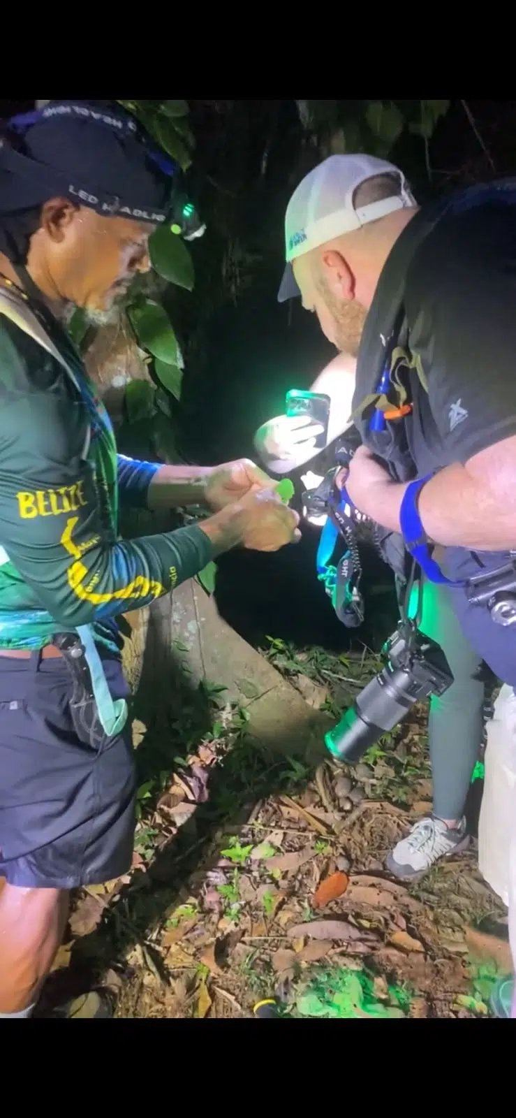 Night Hike in Cockscomb Jaguar Preserve in Belize, photo 5