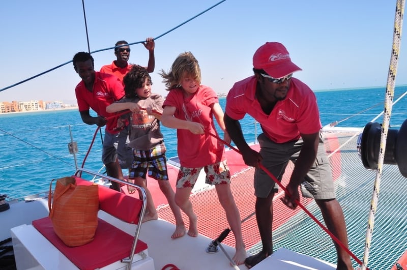 Ocean Diva Catamaran in Hurghada, photo 3