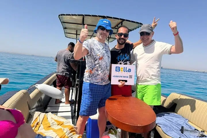Private Speedboat to Orange Island & Snorkeling – Hurghada, photo 3