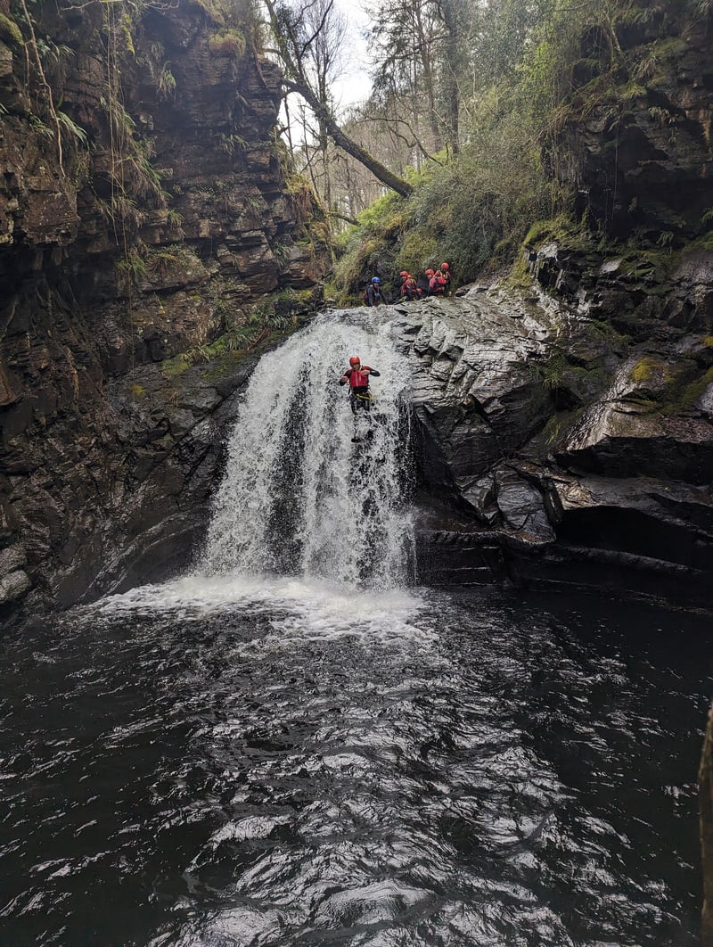 Canyoning in Snowdonia, photo 2