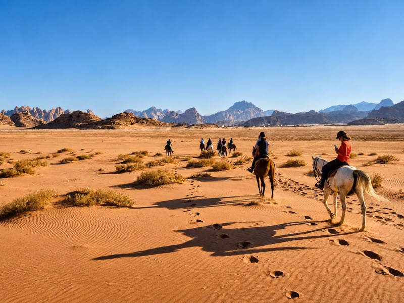 Guided Horseback Riding in Wadi Rum, photo 4