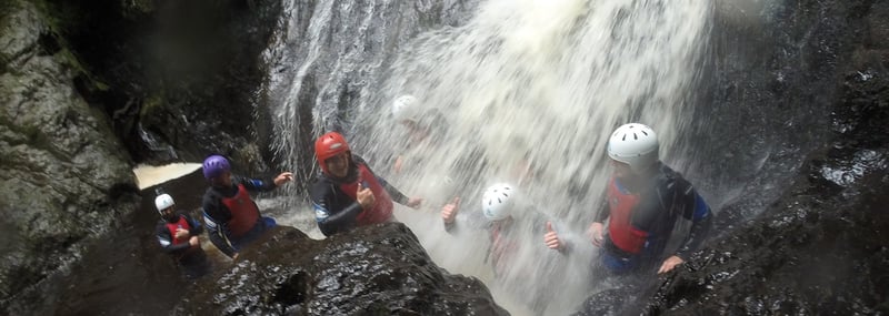 Gorge Scrambling in Snowdonia, photo 4