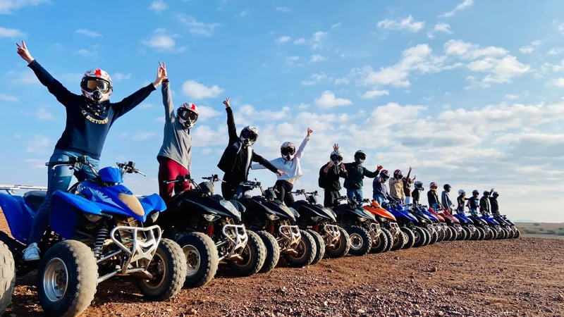 Premium Marrakech Desert Morning: Hot Air Balloon Flight, Quad Adventure & Camel Trek, photo 3
