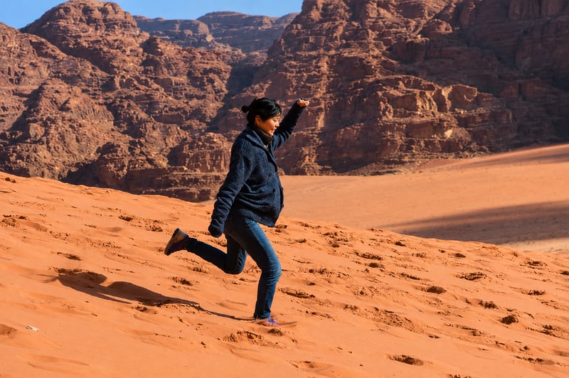 Wadi Sabat Hike with Sunset in Wadi Rum, photo 3
