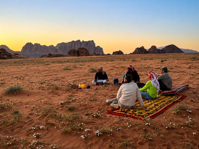 Wadi Sabat Hike with Sunset in Wadi Rum, photo 5
