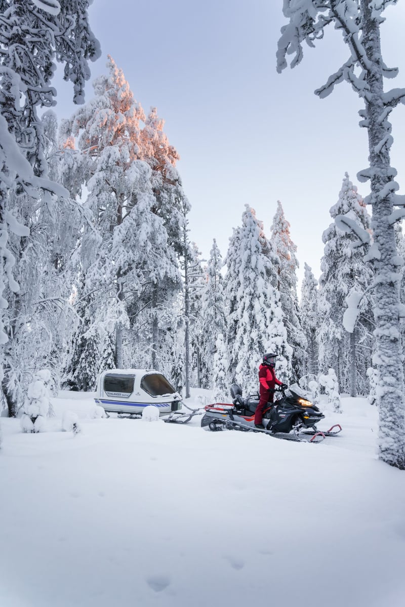 Snowmobile Safari in Rovaniemi, foto 4