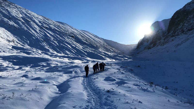 Winter Mountain Walking in Scotland, photo 2