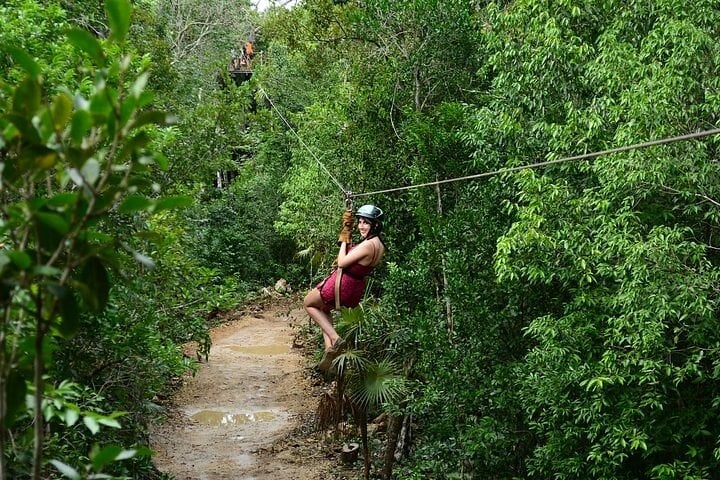 Horseback, Zip Line and Cenote Day in Cancún, photo 4