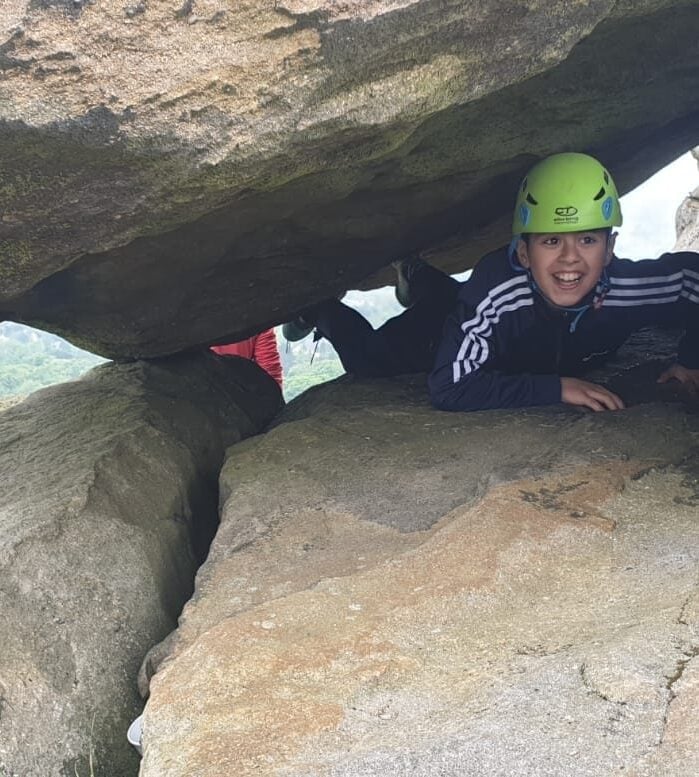 Family Rock Climbing Adventure at Ilkley in Yorkshire, foto 3