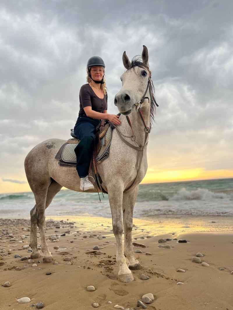 Sunset Horse Riding on Tamraght Beach, photo 5