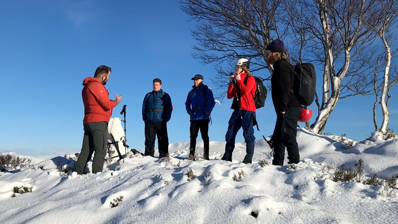 Winter Mountain Walking in Scotland, photo 3