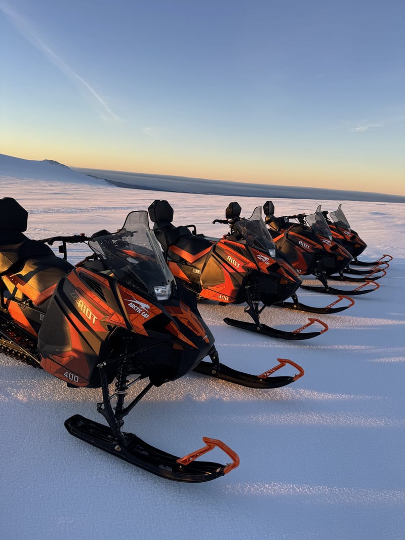 Tour in motoslitta sul ghiacciaio Langjökull a Reykjavik, foto 4