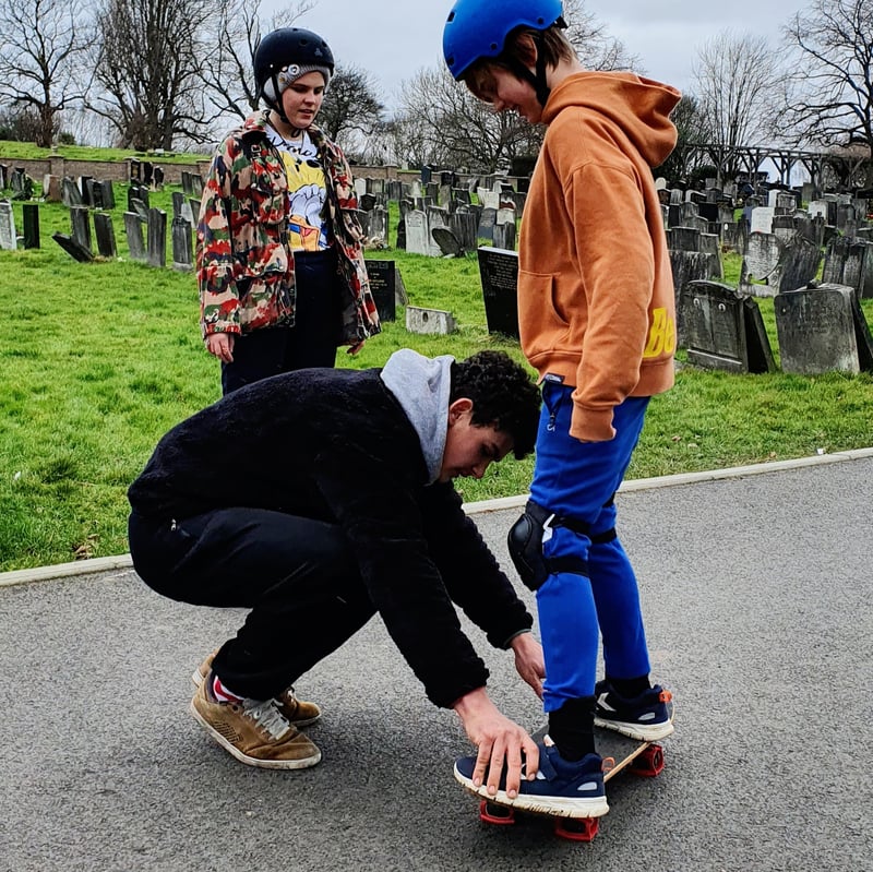 Private One-to-One Skateboarding Lesson in South London, photo 4