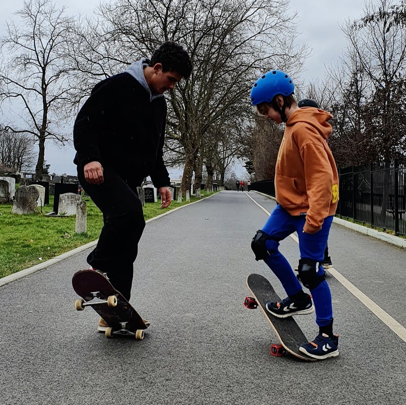 Private One-to-One Skateboarding Lesson in South London, photo 5
