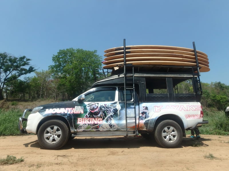 Mae Ping River Stand-Up-Paddleboarding, photo 3