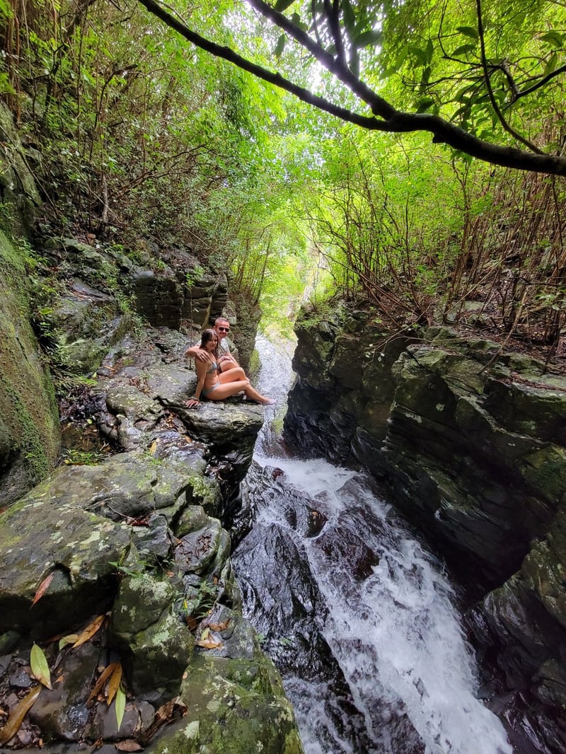 Waterfall Hiking at Fantasy Falls in Bel Ombre, photo 4