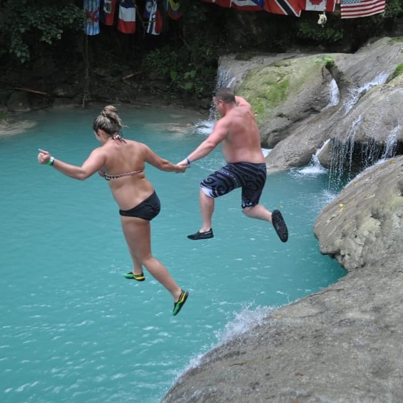 Blue Hole and River Rafting Combo in Ocho Rios, photo 4