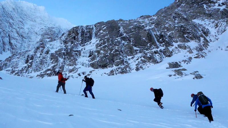 Winter Mountain Walking in Scotland, photo 4