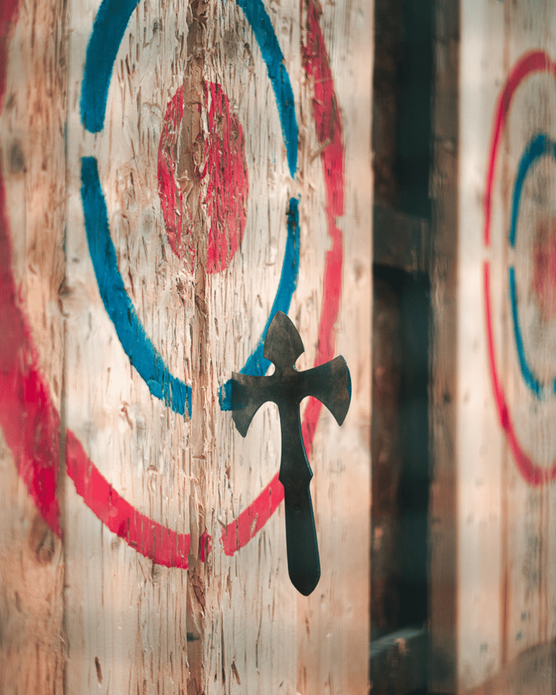 Axe Throwing Session in Portadown, photo 5