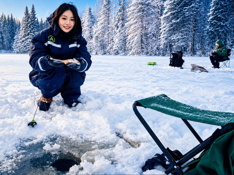 Ice Fishing with a Local Fisherman in Rovaniemi, photo 2