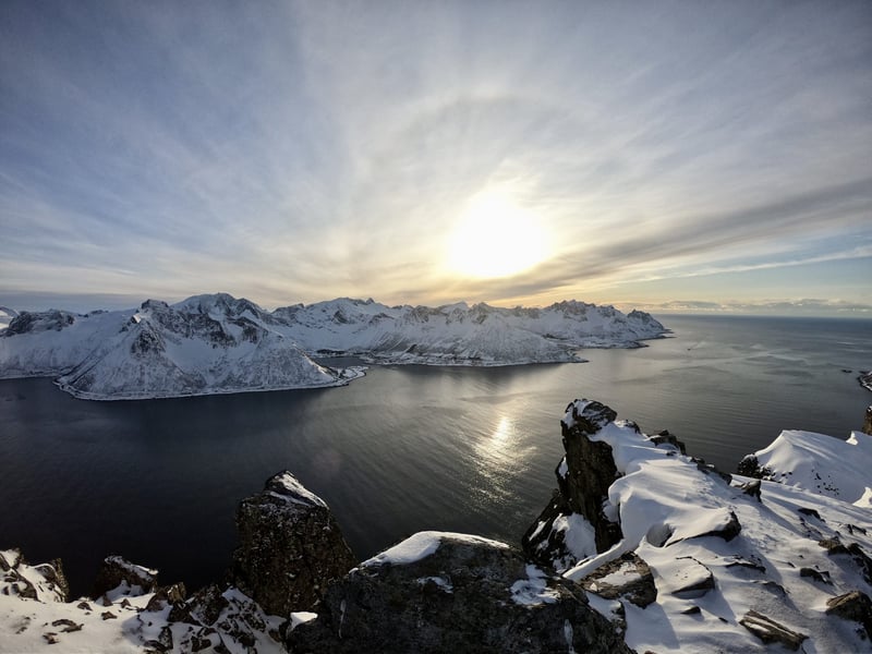 Snowshoe Hike to Hesten in Senja, photo 3