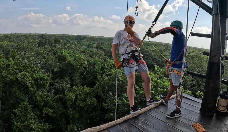 Tulum Cenote Snorkel and Zip Line Jungle Tour in Riviera Maya, photo 4