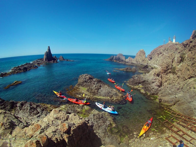 Kayak e snorkeling guidati nel Parco Naturale di Cabo de Gata, foto 4