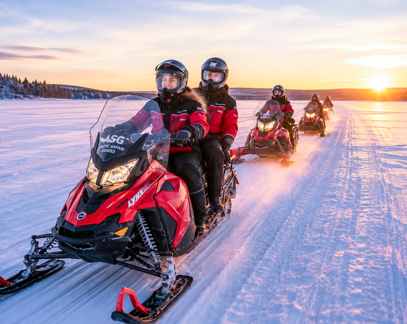 Snowmobile Ride and Arctic BBQ in Rovaniemi, photo 3
