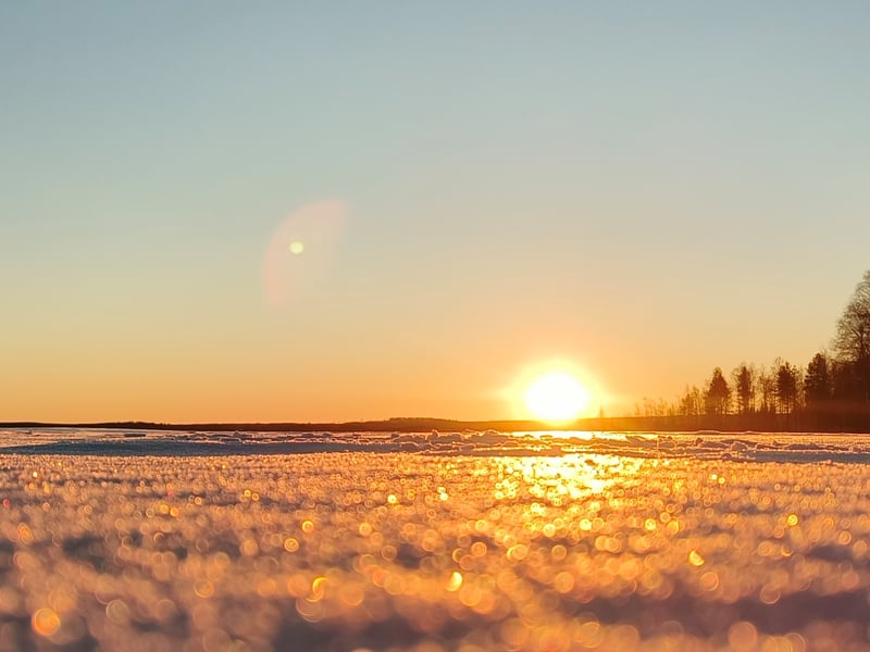 Ice Fishing on a Frozen Lake with BBQ in Lapland, photo 4