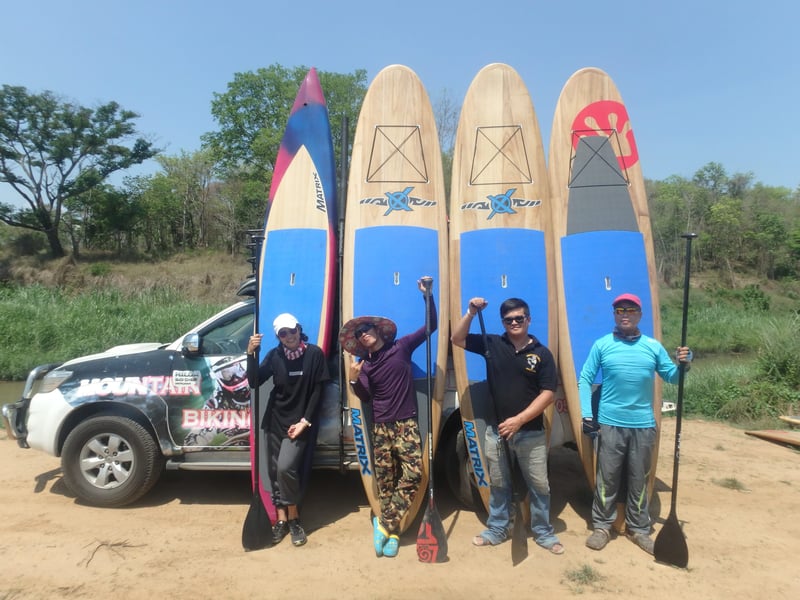 Mae Ping River Stand-Up-Paddleboarding, photo 2