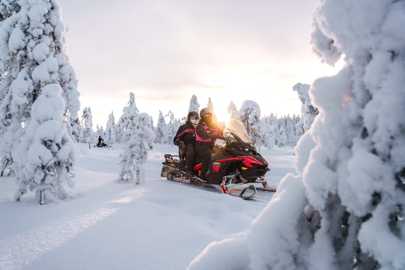 Snowmobile Safari in Rovaniemi, foto 5
