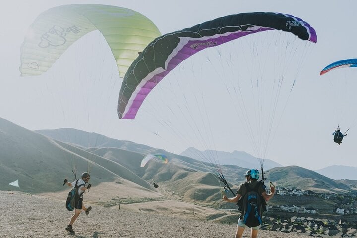 Paragliding Adventure over the Atlas Mountains and Lake in Marrakesh, photo 5