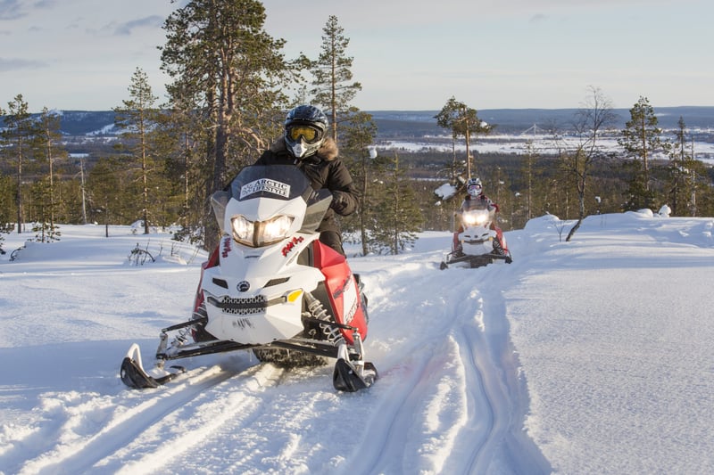 Snowmobile Sprint a Rovaniemi, foto 2