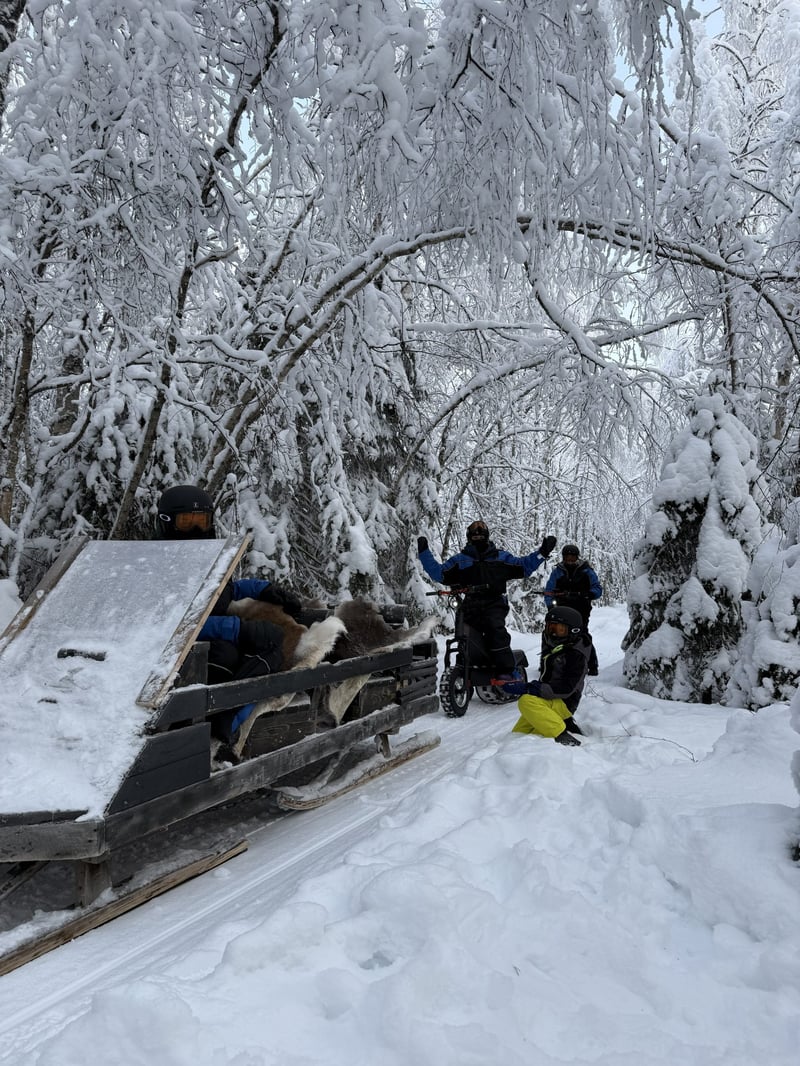 Snowmobile Safari to Santa’s Hidden Cabin in Rovaniemi, Lapland, photo 2