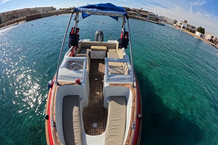 Speedboat to Hula Hula Island with Transfer in Hurghada, photo 4