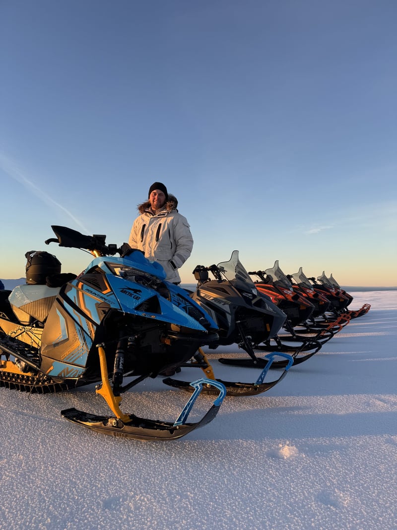 Tour in motoslitta sul ghiacciaio Langjökull a Reykjavik, foto 5
