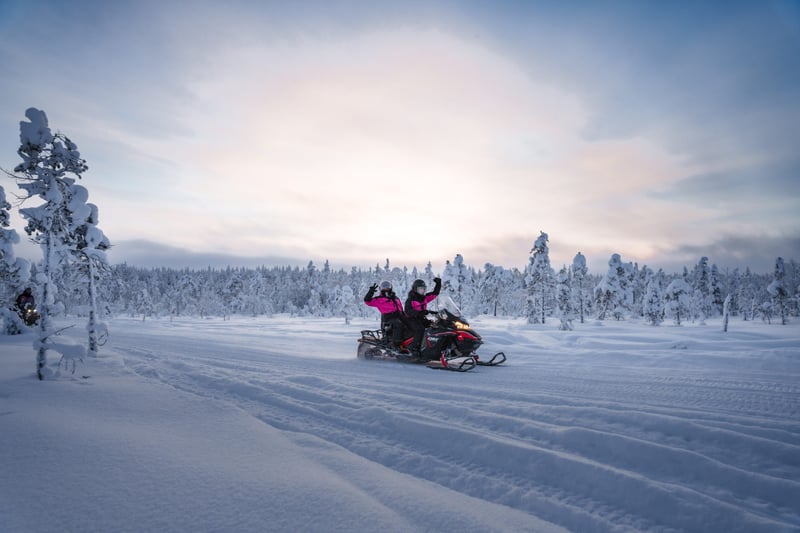 Snowmobile Safari in Rovaniemi, foto 2