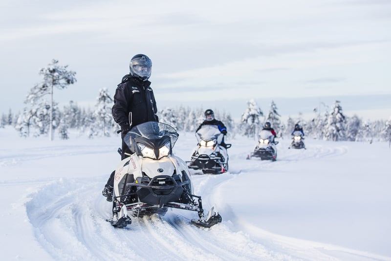 Longer Trails Snowmobile Safari in Rovaniemi, photo 5