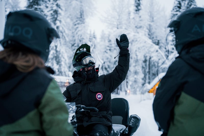 Snowmobile Adventures with Lunch in Levi, photo 5