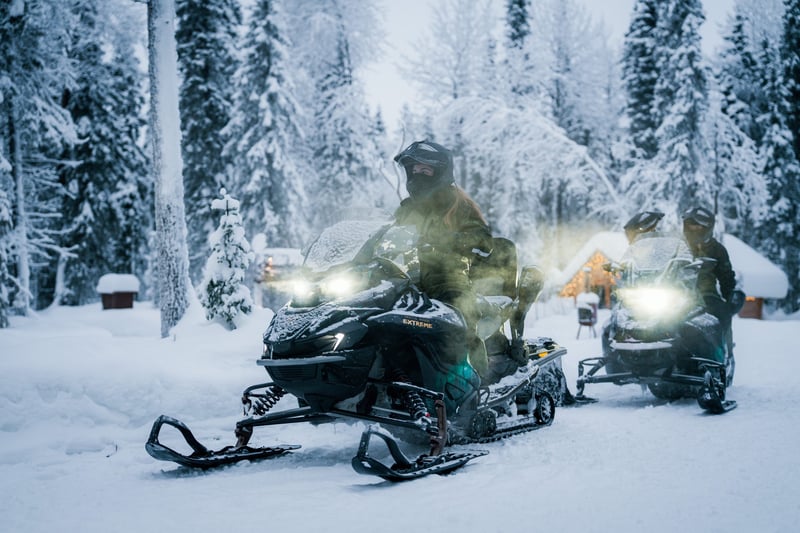 Private Snowmobile Tours in Levi, photo 5