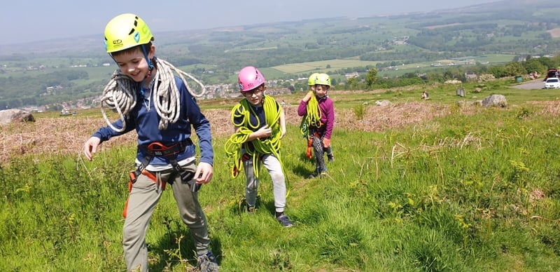 Kids Holiday Rock Climbing in Yorkshire, photo 4