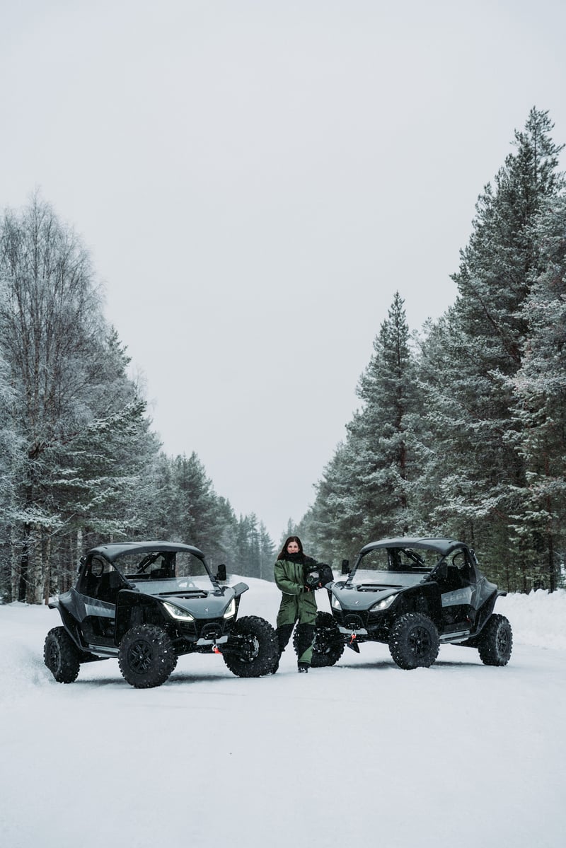 Zestful and Adventurous ATV UTV Tour with Campfire in Levi, photo 2