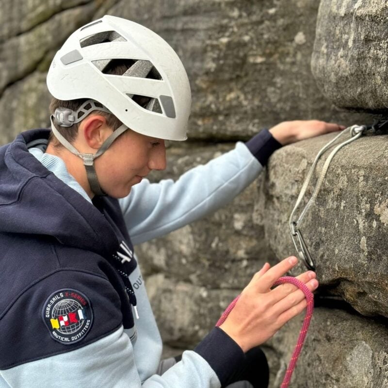 Kids Trad Lead Climbing in Yorkshire (14+), photo 4