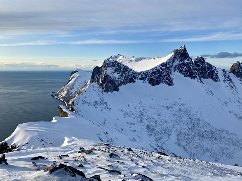 Snowshoe Hike to Hesten in Senja, photo 5
